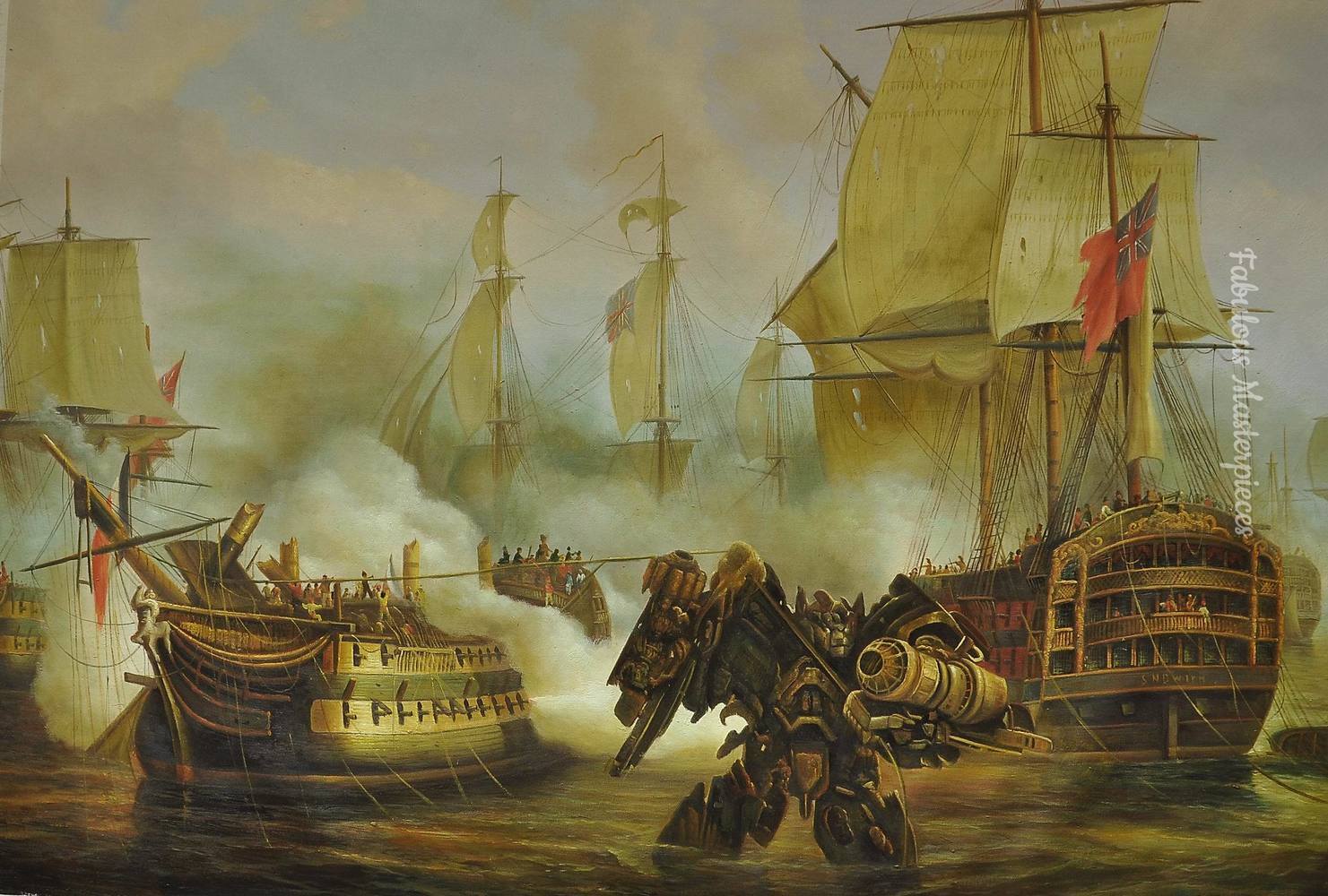 Transformer in Battle of Trafalgar
