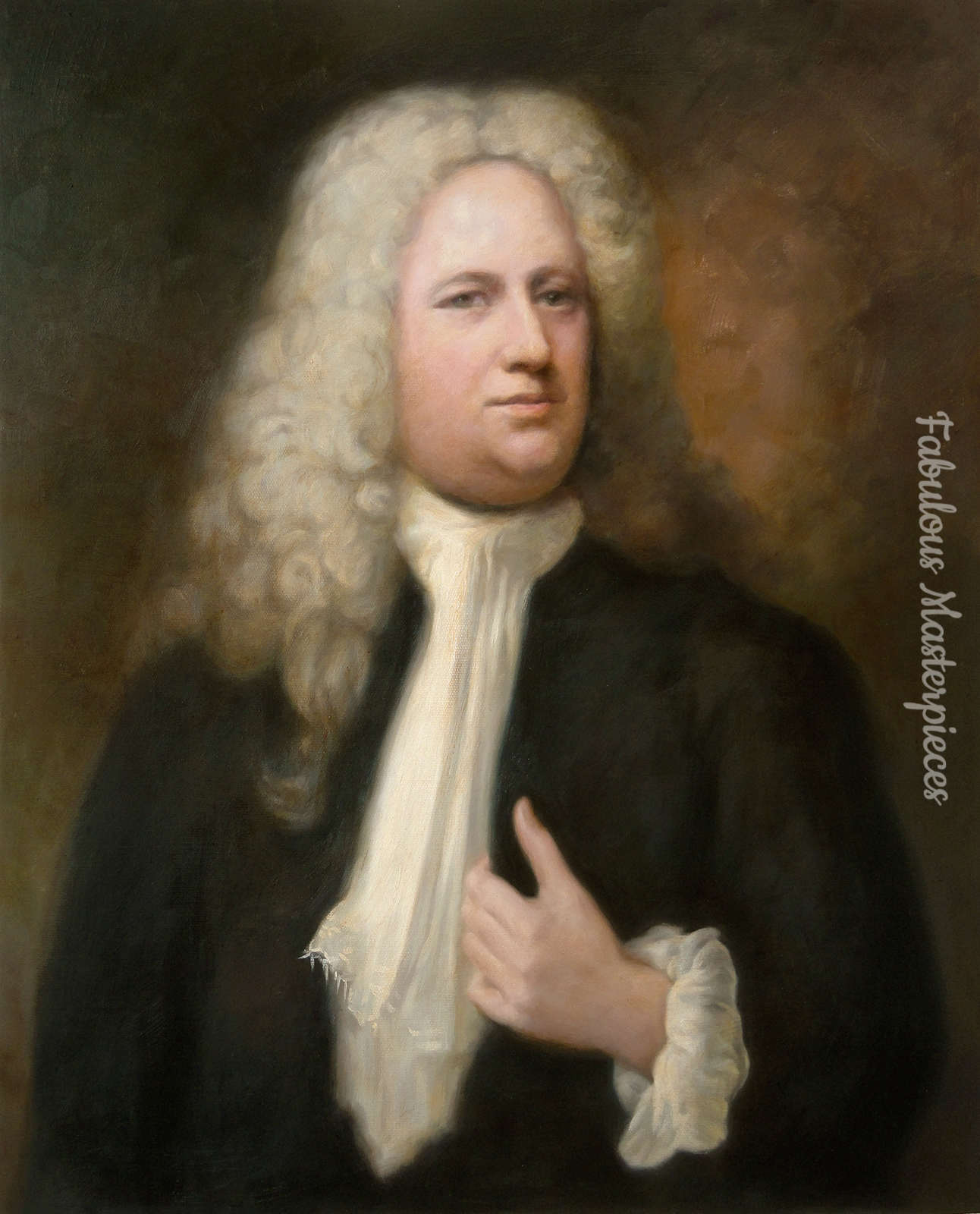 Handel composer portrait