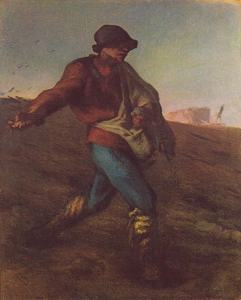 The Sower by Jean-Francois Millet
