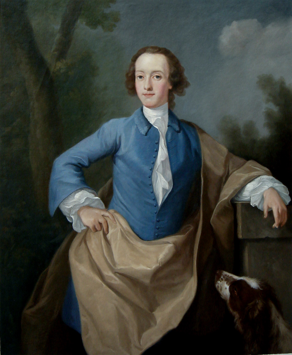 Portrait of Lord Dacre. An example of Georgian art for a Period Property Owner.