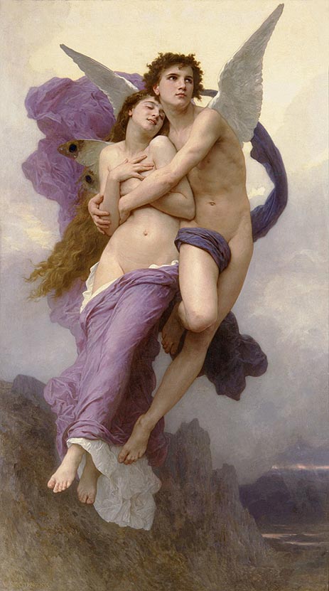 Bouguereau -The Abduction of Psyche (1895)