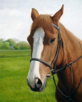 Horse paintings