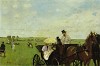 Carriage at the Races by Degas