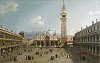 Canaleto Piazza San Marco With the Cathedral