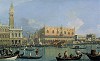 The Doge''s Palace with the Piazza di San Marco