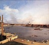 Canaletto The Thames & the City of London from Richmond 