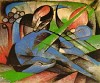 Horse, Dreaming by Franz Marc