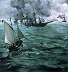 Manet Battle of the Kearsarge and the Alabama