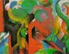 Kleine Komposition by Franz Marc