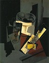 Still Life with Newspaper by Juan Gris