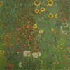 Farm Garden with Sunflowers by Gustav Klimt