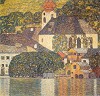 Klimt Church at Unterach on Lake Atter  Klimt Church at Unterach on Lake Atter