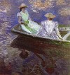 MONET: Young Girls in the Rowing Boat