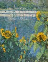 Sunflowers On The Banks Of The Seine by Gustave Caillebotte 
